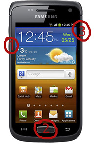 Samsung GT i8150 download mode 1
