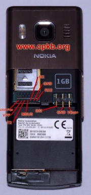 Nokia 6500 slide RM-240 pinout - Nokia (pinout) -  ...